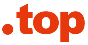 dot top domain name logo